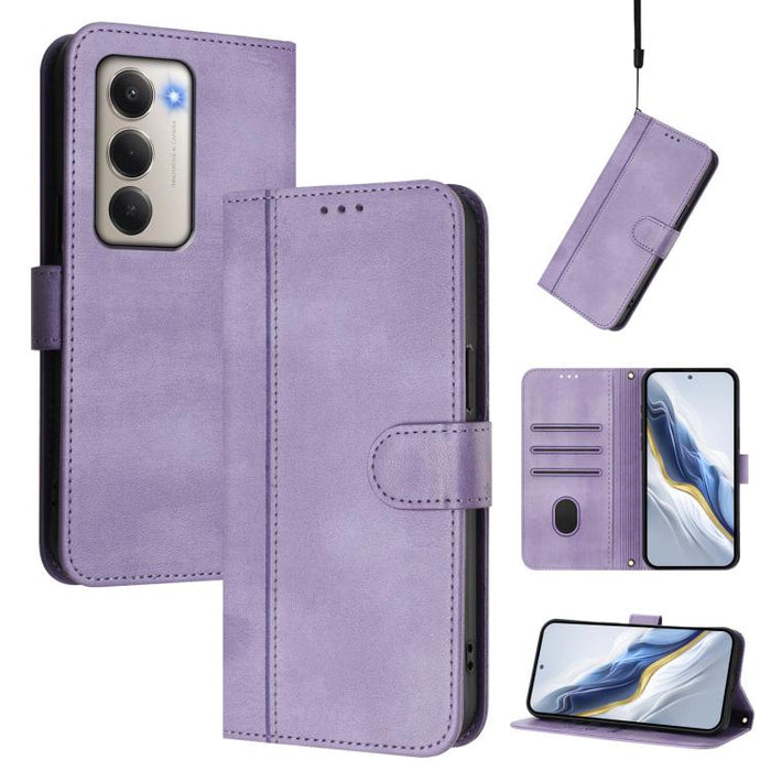 Funda de teléfono de cuero retro con hebilla para empalme de cables, For Redmi A7 Pro 171mm / Poco C85x 5G, For Redmi 15a 5G, For Redmi Turbo 5 Max 5G / Poco X8 Pro Max 5G, For Redmi Turbo 5 5G Global / Poco X8 Pro 5G                                   ...