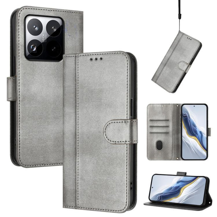Funda de teléfono de cuero retro con hebilla para empalme de cables, For Redmi A7 Pro 171mm / Poco C85x 5G, For Redmi 15a 5G, For Redmi Turbo 5 Max 5G / Poco X8 Pro Max 5G, For Redmi Turbo 5 5G Global / Poco X8 Pro 5G                                   ...