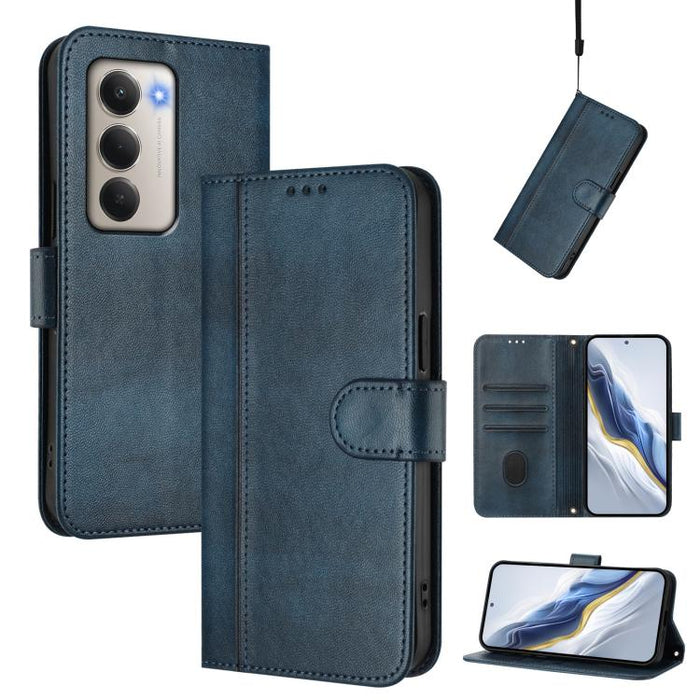 Funda de teléfono de cuero retro con hebilla para empalme de cables, For Redmi A7 Pro 171mm / Poco C85x 5G, For Redmi 15a 5G, For Redmi Turbo 5 Max 5G / Poco X8 Pro Max 5G, For Redmi Turbo 5 5G Global / Poco X8 Pro 5G                                   ...