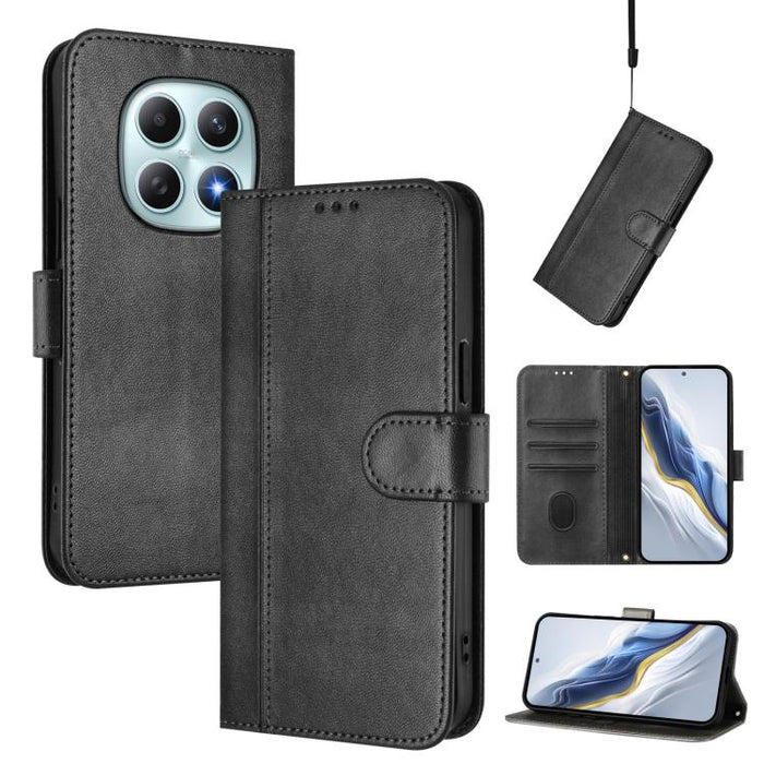 Funda de teléfono de cuero retro con hebilla para empalme de cables, For Redmi A7 Pro 171mm / Poco C85x 5G, For Redmi 15a 5G, For Redmi Turbo 5 Max 5G / Poco X8 Pro Max 5G, For Redmi Turbo 5 5G Global / Poco X8 Pro 5G                                   ...