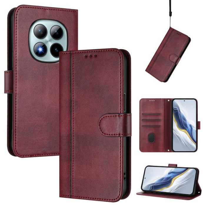 Funda de teléfono de cuero retro con hebilla para empalme de cables, For Redmi A7 Pro 171mm / Poco C85x 5G, For Redmi 15a 5G, For Redmi Turbo 5 Max 5G / Poco X8 Pro Max 5G, For Redmi Turbo 5 5G Global / Poco X8 Pro 5G                                   ...