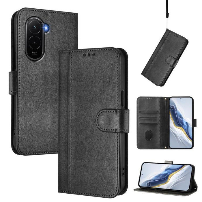 Funda de teléfono de cuero retro con hebilla para empalme de cables, For Redmi A7 Pro 171mm / Poco C85x 5G, For Redmi 15a 5G, For Redmi Turbo 5 Max 5G / Poco X8 Pro Max 5G, For Redmi Turbo 5 5G Global / Poco X8 Pro 5G                                   ...