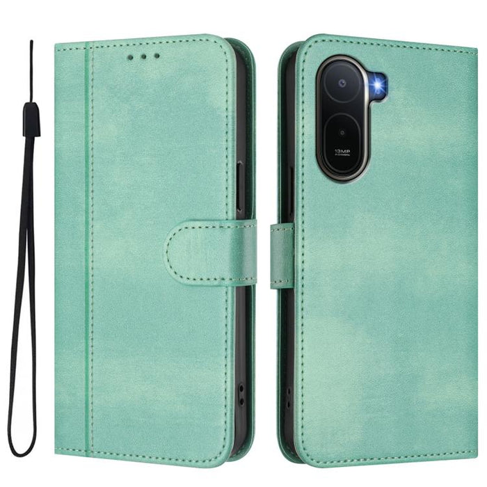 Funda de teléfono de cuero retro con hebilla para empalme de cables, For Redmi A7 Pro 171mm / Poco C85x 5G, For Redmi 15a 5G, For Redmi Turbo 5 Max 5G / Poco X8 Pro Max 5G, For Redmi Turbo 5 5G Global / Poco X8 Pro 5G                                   ...
