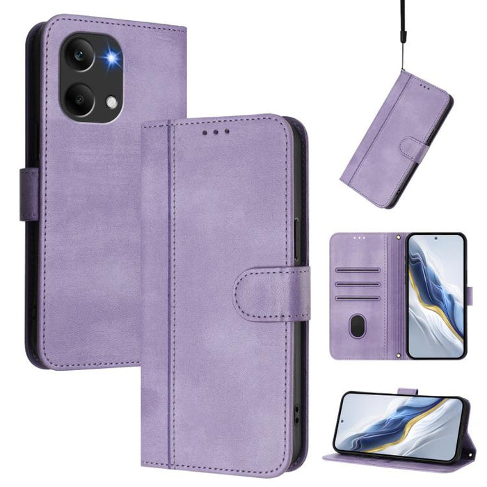Funda de teléfono de cuero retro con hebilla para empalme de cables, For Redmi A7 Pro 171mm / Poco C85x 5G, For Redmi 15a 5G, For Redmi Turbo 5 Max 5G / Poco X8 Pro Max 5G, For Redmi Turbo 5 5G Global / Poco X8 Pro 5G                                   ...