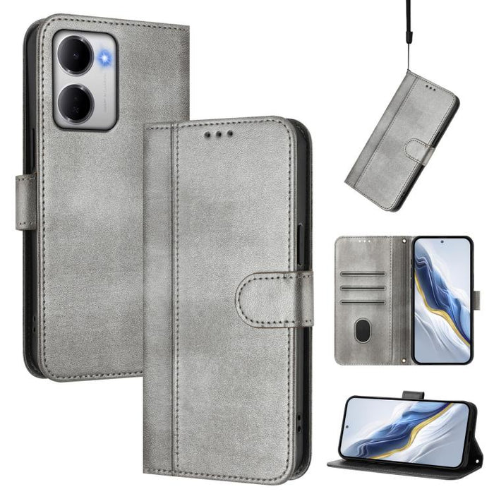 Funda de teléfono de cuero retro con hebilla para empalme de cables, For Redmi A7 Pro 171mm / Poco C85x 5G, For Redmi 15a 5G, For Redmi Turbo 5 Max 5G / Poco X8 Pro Max 5G, For Redmi Turbo 5 5G Global / Poco X8 Pro 5G                                   ...