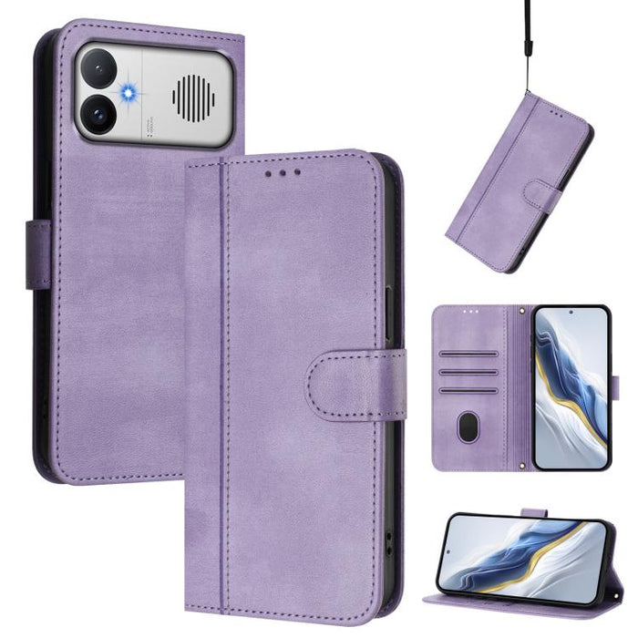 Funda de teléfono de cuero retro con hebilla para empalme de cables, For Redmi A7 Pro 171mm / Poco C85x 5G, For Redmi 15a 5G, For Redmi Turbo 5 Max 5G / Poco X8 Pro Max 5G, For Redmi Turbo 5 5G Global / Poco X8 Pro 5G                                   ...