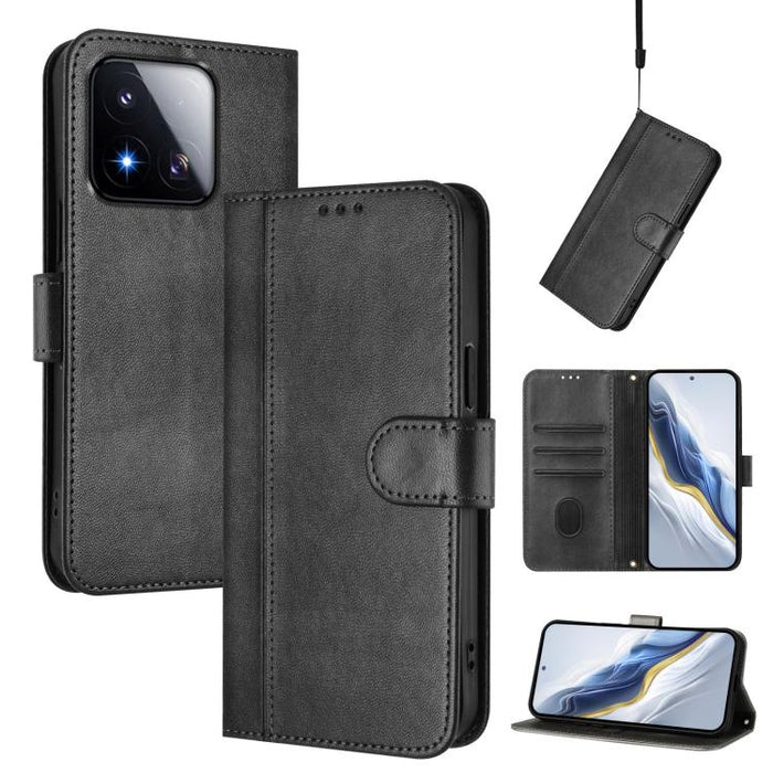 Funda de teléfono de cuero retro con hebilla para empalme de cables, For Redmi A7 Pro 171mm / Poco C85x 5G, For Redmi 15a 5G, For Redmi Turbo 5 Max 5G / Poco X8 Pro Max 5G, For Redmi Turbo 5 5G Global / Poco X8 Pro 5G                                   ...