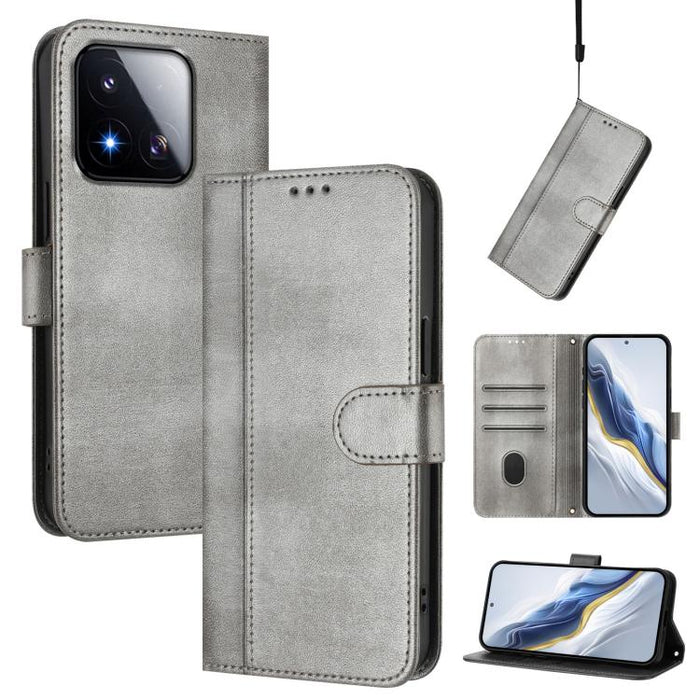Funda de teléfono de cuero retro con hebilla para empalme de cables, For Redmi A7 Pro 171mm / Poco C85x 5G, For Redmi 15a 5G, For Redmi Turbo 5 Max 5G / Poco X8 Pro Max 5G, For Redmi Turbo 5 5G Global / Poco X8 Pro 5G                                   ...