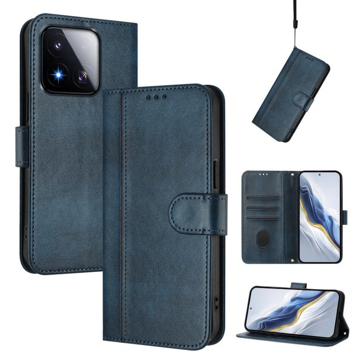 Funda de teléfono de cuero retro con hebilla para empalme de cables, For Redmi A7 Pro 171mm / Poco C85x 5G, For Redmi 15a 5G, For Redmi Turbo 5 Max 5G / Poco X8 Pro Max 5G, For Redmi Turbo 5 5G Global / Poco X8 Pro 5G                                   ...