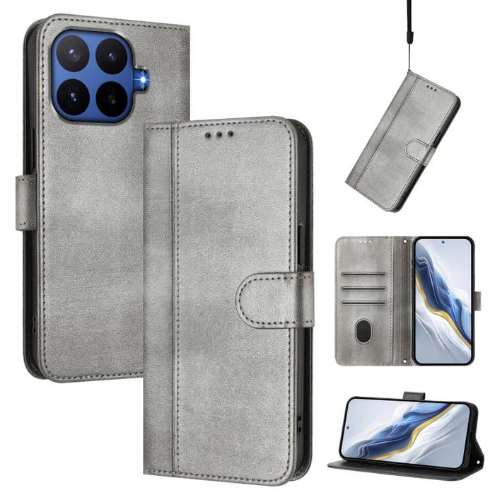 Funda de teléfono de cuero retro con hebilla para empalme de cables, For Redmi A7 Pro 171mm / Poco C85x 5G, For Redmi 15a 5G, For Redmi Turbo 5 Max 5G / Poco X8 Pro Max 5G, For Redmi Turbo 5 5G Global / Poco X8 Pro 5G                                   ...