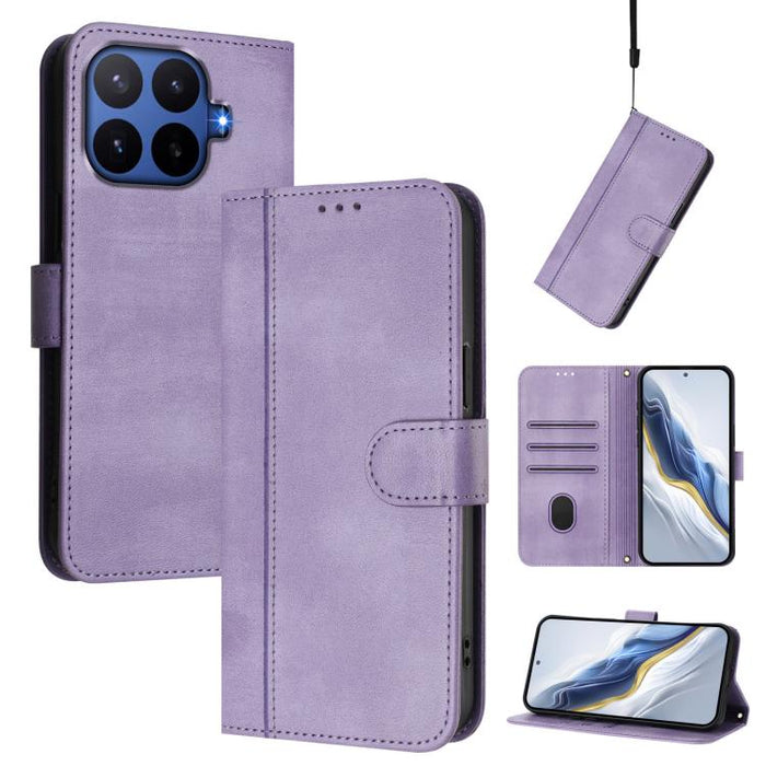 Funda de teléfono de cuero retro con hebilla para empalme de cables, For Redmi A7 Pro 171mm / Poco C85x 5G, For Redmi 15a 5G, For Redmi Turbo 5 Max 5G / Poco X8 Pro Max 5G, For Redmi Turbo 5 5G Global / Poco X8 Pro 5G                                   ...