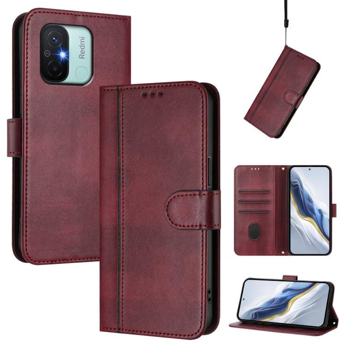 Funda de teléfono de cuero retro con hebilla para empalme de cables, For Redmi Note 12 4G Global, For Redmi A1 4G / A2 4G, For Redmi Note 12 Pro+ 5G India, For Redmi Note 12 Pro Speed / Note 12 Pro 5G, For Redmi Note 12 5G India / Xiaomi Poco X5       ...