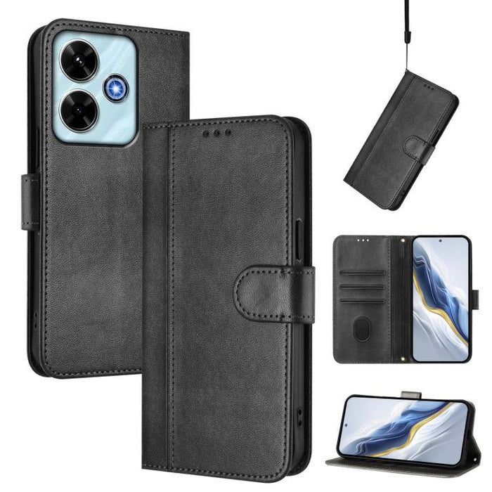 Funda de teléfono de cuero retro con hebilla para empalme de cables, For Redmi 13x 4G / Xiaomi Poco M6 Plus, For Redmi A5 4G 171.7mm / Xiaomi Poco C71, For Redmi Note 14 4G 164.84mm, For Redmi Note 14 Pro 5G India / Note 14 Pro+                        ...