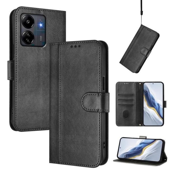 Funda de teléfono de cuero retro con hebilla para empalme de cables, For Redmi 13C 5G / 4G Global, For Redmi Note 13 4G Global, For Redmi Note 13 Pro 5G Global, For Redmi Note 13 5G Global, For Redmi Note 13 Pro+ 5G Global, For Redmi 12 5G / 4G Global ...