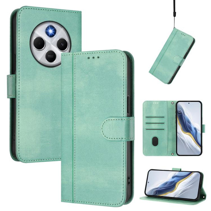 Funda de teléfono de cuero retro con hebilla para empalme de cables, For Redmi 13x 4G / Xiaomi Poco M6 Plus, For Redmi A5 4G 171.7mm / Xiaomi Poco C71, For Redmi Note 14 4G 164.84mm, For Redmi Note 14 Pro 5G India / Note 14 Pro+                        ...