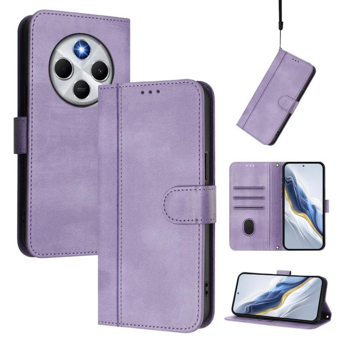 Funda de teléfono de cuero retro con hebilla para empalme de cables, For Redmi 13x 4G / Xiaomi Poco M6 Plus, For Redmi A5 4G 171.7mm / Xiaomi Poco C71, For Redmi Note 14 4G 164.84mm, For Redmi Note 14 Pro 5G India / Note 14 Pro+                        ...