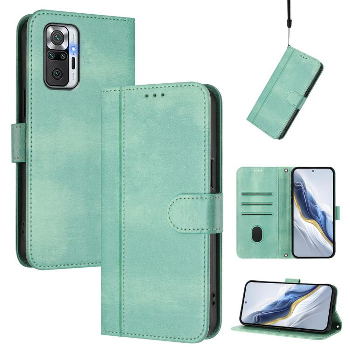 Funda de teléfono de cuero retro con hebilla para empalme de cables, For Redmi Note 11 Pro+ 5G European, For Redmi Note 10 5G / Note 10T 5G, For Redmi Note 10 Pro 4G / Note 10 Pro Max