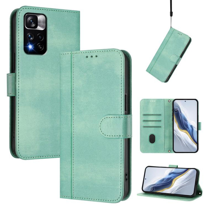Funda de teléfono de cuero retro con hebilla para empalme de cables, For Redmi Note 11 Pro+ 5G European, For Redmi Note 10 5G / Note 10T 5G, For Redmi Note 10 Pro 4G / Note 10 Pro Max
