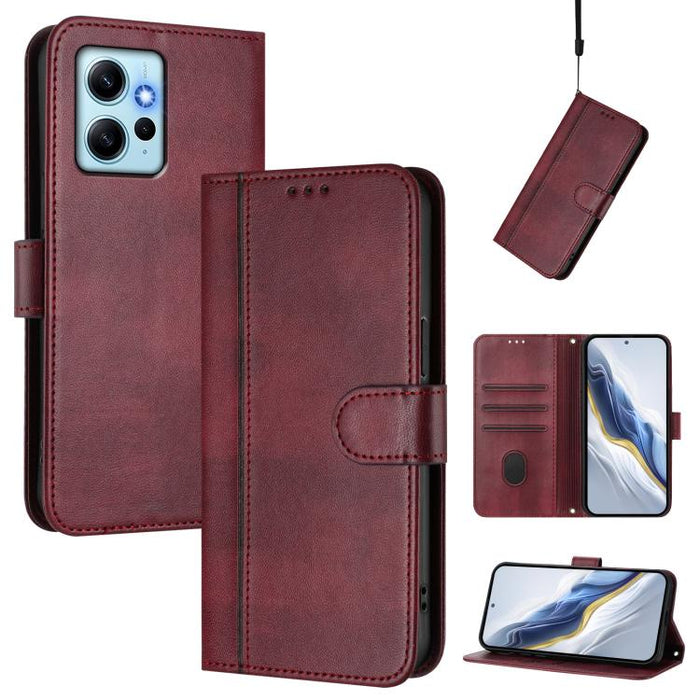 Funda de teléfono de cuero retro con hebilla para empalme de cables, For Redmi Note 12 4G Global, For Redmi A1 4G / A2 4G, For Redmi Note 12 Pro+ 5G India, For Redmi Note 12 Pro Speed / Note 12 Pro 5G, For Redmi Note 12 5G India / Xiaomi Poco X5       ...