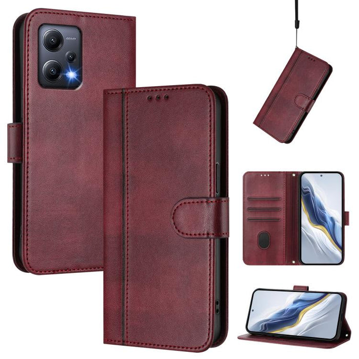 Funda de teléfono de cuero retro con hebilla para empalme de cables, For Redmi Note 12 4G Global, For Redmi A1 4G / A2 4G, For Redmi Note 12 Pro+ 5G India, For Redmi Note 12 Pro Speed / Note 12 Pro 5G, For Redmi Note 12 5G India / Xiaomi Poco X5       ...