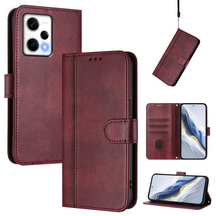 Funda de teléfono de cuero retro con hebilla para empalme de cables, For Redmi Note 12 4G Global, For Redmi A1 4G / A2 4G, For Redmi Note 12 Pro+ 5G India, For Redmi Note 12 Pro Speed / Note 12 Pro 5G, For Redmi Note 12 5G India / Xiaomi Poco X5       ...