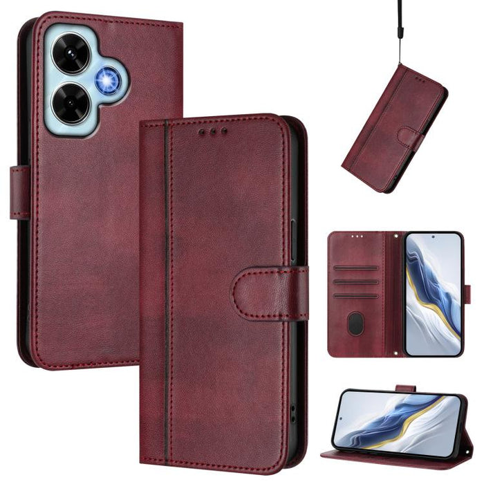 Funda de teléfono de cuero retro con hebilla para empalme de cables, For Redmi 13C 5G / 4G Global, For Redmi Note 13 4G Global, For Redmi Note 13 Pro 5G Global, For Redmi Note 13 5G Global, For Redmi Note 13 Pro+ 5G Global, For Redmi 12 5G / 4G Global ...