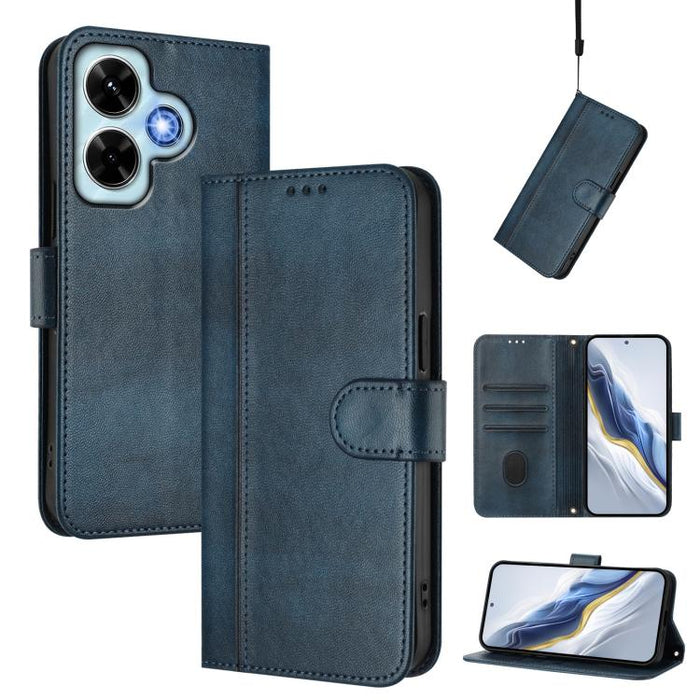 Funda de teléfono de cuero retro con hebilla para empalme de cables, For Redmi 13C 5G / 4G Global, For Redmi Note 13 4G Global, For Redmi Note 13 Pro 5G Global, For Redmi Note 13 5G Global, For Redmi Note 13 Pro+ 5G Global, For Redmi 12 5G / 4G Global ...