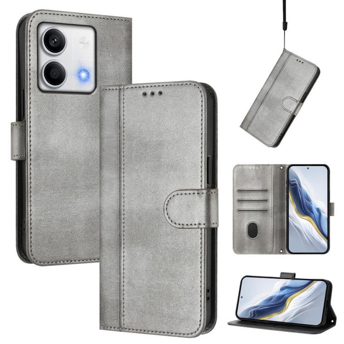 Funda de teléfono de cuero retro con hebilla para empalme de cables, For Redmi 13C 5G / 4G Global, For Redmi Note 13 4G Global, For Redmi Note 13 Pro 5G Global, For Redmi Note 13 5G Global, For Redmi Note 13 Pro+ 5G Global, For Redmi 12 5G / 4G Global ...