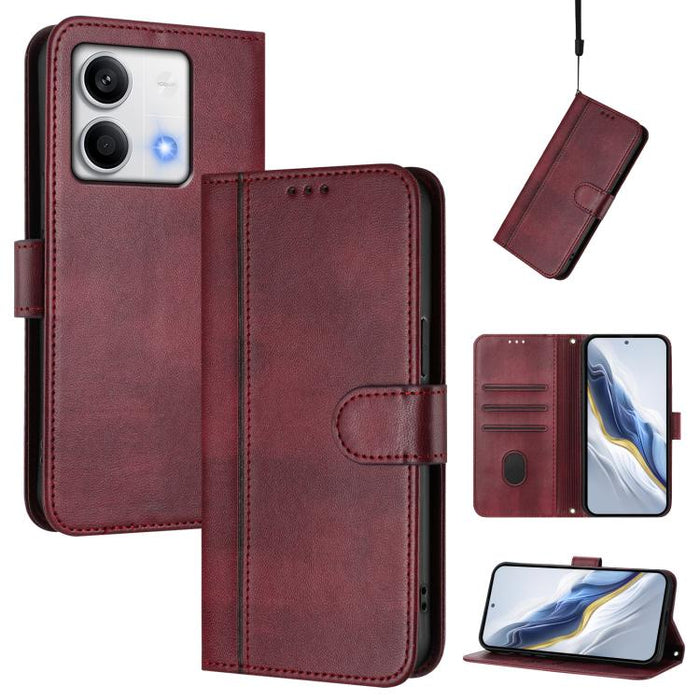 Funda de teléfono de cuero retro con hebilla para empalme de cables, For Redmi 13C 5G / 4G Global, For Redmi Note 13 4G Global, For Redmi Note 13 Pro 5G Global, For Redmi Note 13 5G Global, For Redmi Note 13 Pro+ 5G Global, For Redmi 12 5G / 4G Global ...