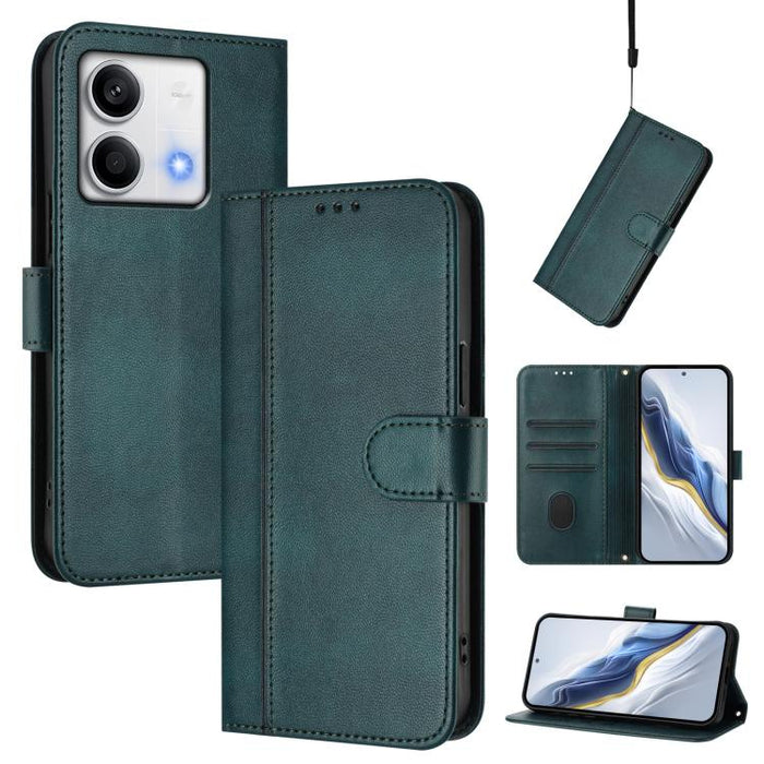 Funda de teléfono de cuero retro con hebilla para empalme de cables, For Redmi 13C 5G / 4G Global, For Redmi Note 13 4G Global, For Redmi Note 13 Pro 5G Global, For Redmi Note 13 5G Global, For Redmi Note 13 Pro+ 5G Global, For Redmi 12 5G / 4G Global ...