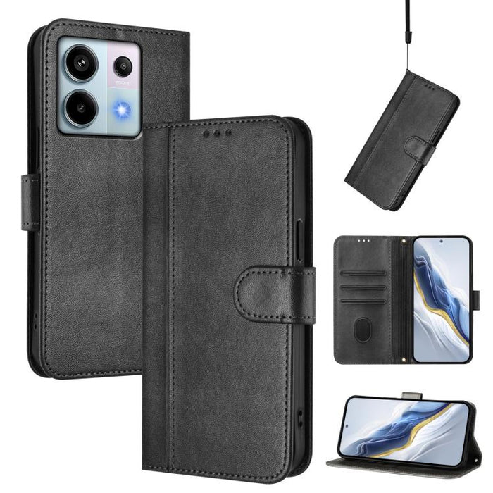 Funda de teléfono de cuero retro con hebilla para empalme de cables, For Redmi 13C 5G / 4G Global, For Redmi Note 13 4G Global, For Redmi Note 13 Pro 5G Global, For Redmi Note 13 5G Global, For Redmi Note 13 Pro+ 5G Global, For Redmi 12 5G / 4G Global ...