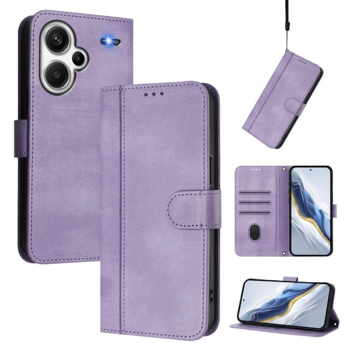 Funda de teléfono de cuero retro con hebilla para empalme de cables, For Redmi 13C 5G / 4G Global, For Redmi Note 13 4G Global, For Redmi Note 13 Pro 5G Global, For Redmi Note 13 5G Global, For Redmi Note 13 Pro+ 5G Global, For Redmi 12 5G / 4G Global ...