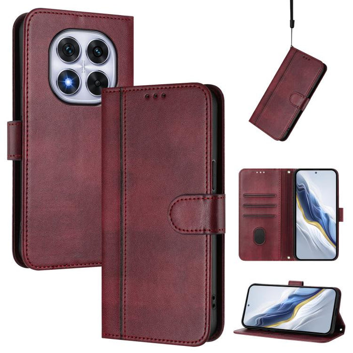 Funda de teléfono de cuero retro con hebilla para empalme de cables, For Redmi 13x 4G / Xiaomi Poco M6 Plus, For Redmi A5 4G 171.7mm / Xiaomi Poco C71, For Redmi Note 14 4G 164.84mm, For Redmi Note 14 Pro 5G India / Note 14 Pro+                        ...