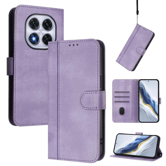 Funda de teléfono de cuero retro con hebilla para empalme de cables, For Redmi 13x 4G / Xiaomi Poco M6 Plus, For Redmi A5 4G 171.7mm / Xiaomi Poco C71, For Redmi Note 14 4G 164.84mm, For Redmi Note 14 Pro 5G India / Note 14 Pro+                        ...