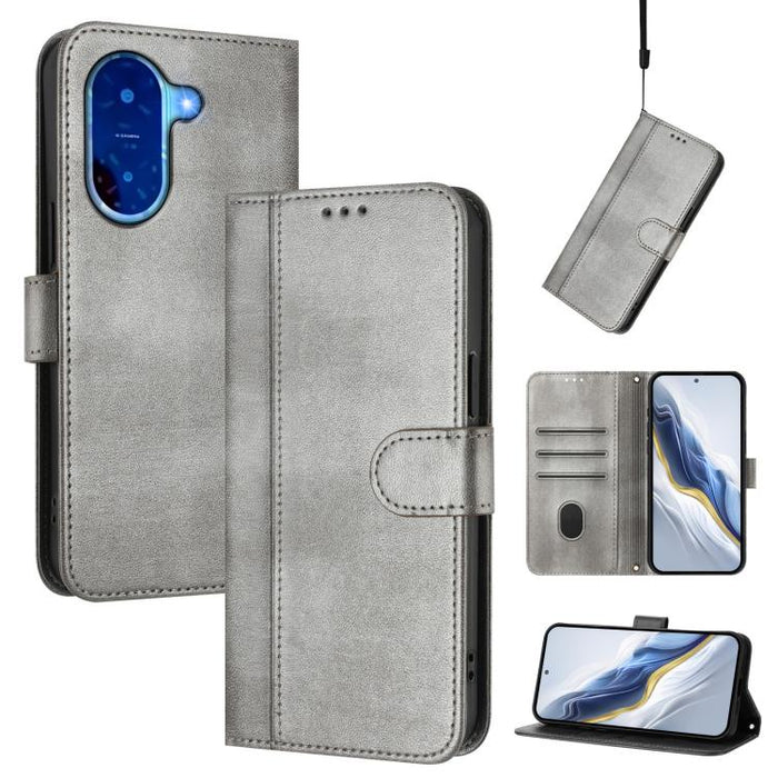 Funda de teléfono de cuero retro con hebilla para empalme de cables, For Redmi 13x 4G / Xiaomi Poco M6 Plus, For Redmi A5 4G 171.7mm / Xiaomi Poco C71, For Redmi Note 14 4G 164.84mm, For Redmi Note 14 Pro 5G India / Note 14 Pro+                        ...