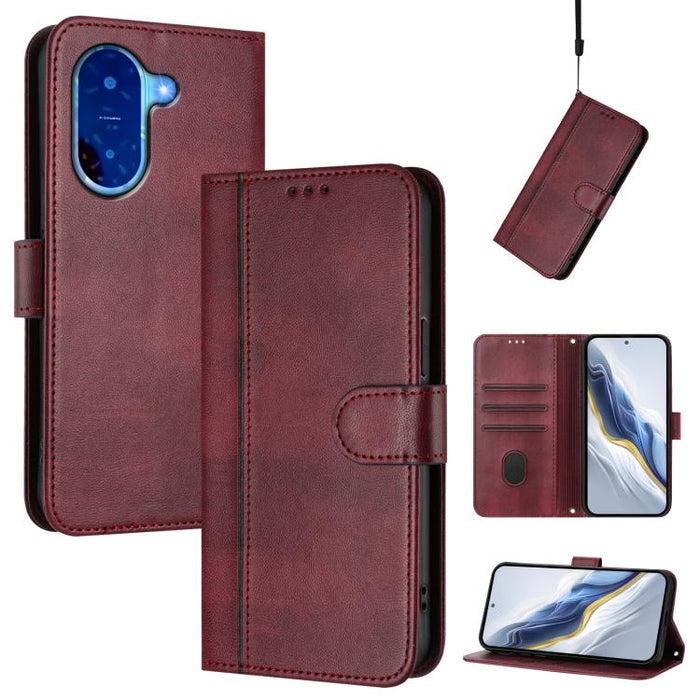 Funda de teléfono de cuero retro con hebilla para empalme de cables, For Redmi 13x 4G / Xiaomi Poco M6 Plus, For Redmi A5 4G 171.7mm / Xiaomi Poco C71, For Redmi Note 14 4G 164.84mm, For Redmi Note 14 Pro 5G India / Note 14 Pro+                        ...