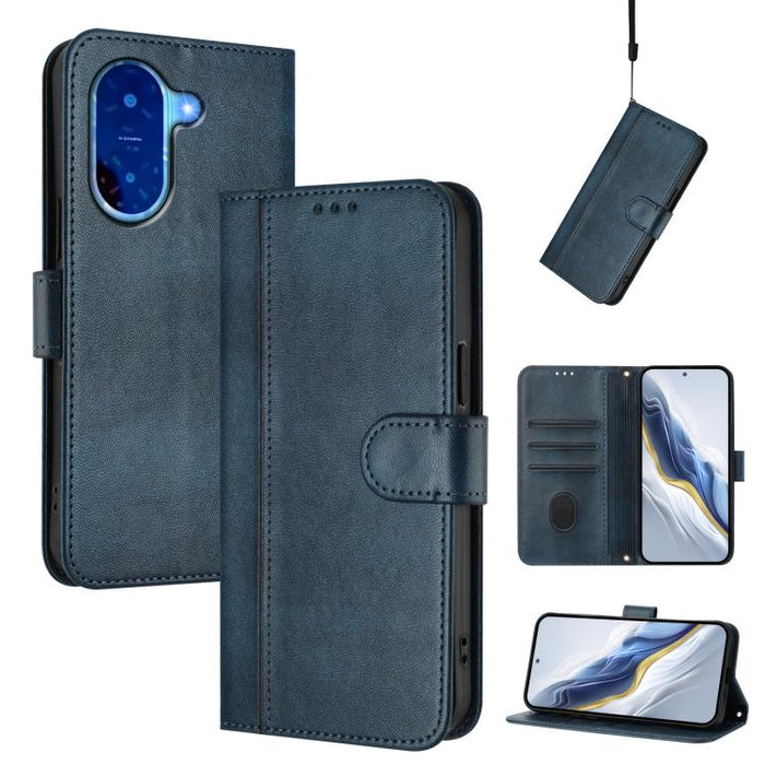 Funda de teléfono de cuero retro con hebilla para empalme de cables, For Redmi 13x 4G / Xiaomi Poco M6 Plus, For Redmi A5 4G 171.7mm / Xiaomi Poco C71, For Redmi Note 14 4G 164.84mm, For Redmi Note 14 Pro 5G India / Note 14 Pro+                        ...