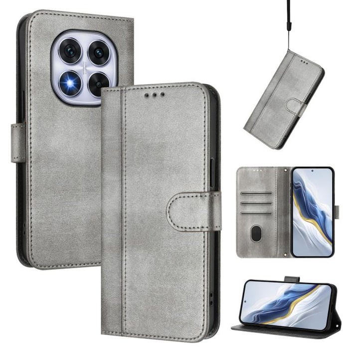 Funda de teléfono de cuero retro con hebilla para empalme de cables, For Redmi 13x 4G / Xiaomi Poco M6 Plus, For Redmi A5 4G 171.7mm / Xiaomi Poco C71, For Redmi Note 14 4G 164.84mm, For Redmi Note 14 Pro 5G India / Note 14 Pro+                        ...