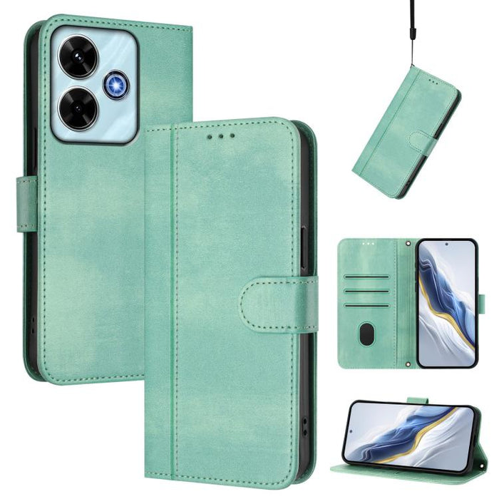 Funda de teléfono de cuero retro con hebilla para empalme de cables, For Redmi 13x 4G / Xiaomi Poco M6 Plus, For Redmi A5 4G 171.7mm / Xiaomi Poco C71, For Redmi Note 14 4G 164.84mm, For Redmi Note 14 Pro 5G India / Note 14 Pro+                        ...