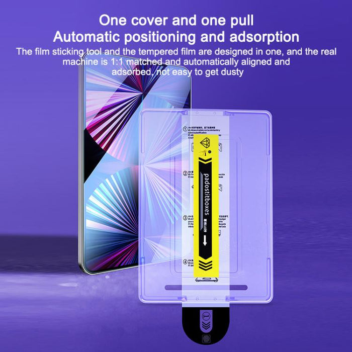 2pcs Dust-Free Easy Install HD Tempered Glass Film, For iPad Air 13 2026 / 2025 / 2024, For iPad Air 11 2026 / 2025 / 2024, For iPad Pro 11 2025 / 2024, For iPad 2025 / 2022, For iPad Air 10.9 / iPad Pro 11, For iPad 10.2 2021 / 2020                   ...