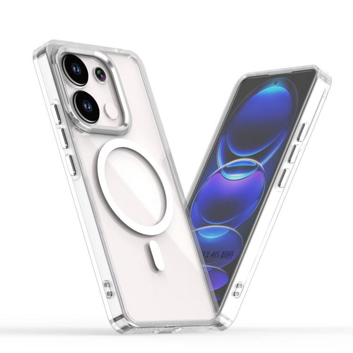 Funda magnética transparente para teléfono MagSafe, For Redmi Note 15 Pro+ 5G Global 163.3mm, For Redmi Note 15 5G / 4G Global 164mm, For Redmi Note 15 Pro 4G Global 163.2mm, For Redmi Note 15 Pro 5G Global 163.6mm, For Redmi 15C 5G / 4G EU 173mm      ...