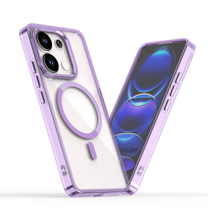 Funda magnética transparente para teléfono MagSafe, For Redmi Note 15 Pro+ 5G Global 163.3mm, For Redmi Note 15 5G / 4G Global 164mm, For Redmi Note 15 Pro 4G Global 163.2mm, For Redmi Note 15 Pro 5G Global 163.6mm, For Redmi 15C 5G / 4G EU 173mm      ...