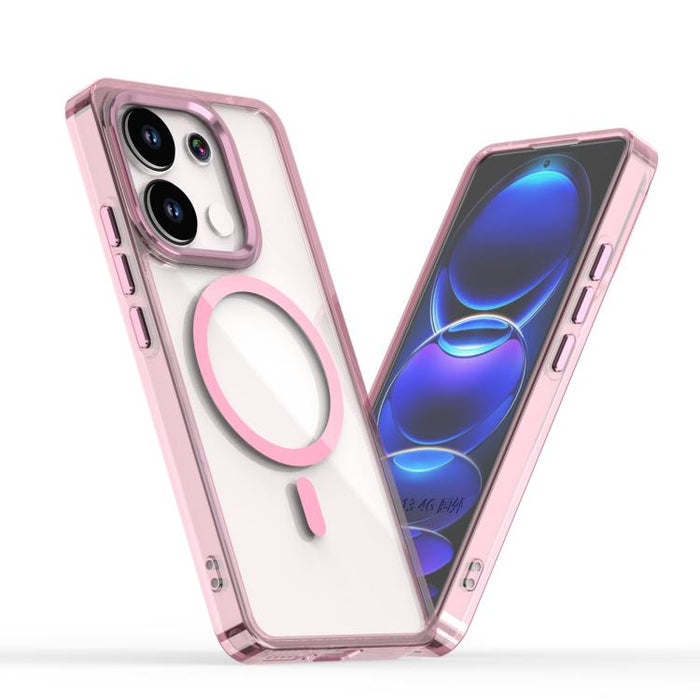 Funda magnética transparente para teléfono MagSafe, For Redmi Note 15 Pro+ 5G Global 163.3mm, For Redmi Note 15 5G / 4G Global 164mm, For Redmi Note 15 Pro 4G Global 163.2mm, For Redmi Note 15 Pro 5G Global 163.6mm, For Redmi 15C 5G / 4G EU 173mm      ...