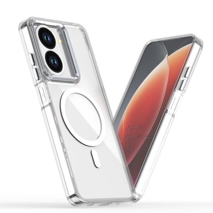 Funda magnética transparente para teléfono MagSafe, For Redmi Note 15 Pro+ 5G Global 163.3mm, For Redmi Note 15 5G / 4G Global 164mm, For Redmi Note 15 Pro 4G Global 163.2mm, For Redmi Note 15 Pro 5G Global 163.6mm, For Redmi 15C 5G / 4G EU 173mm      ...