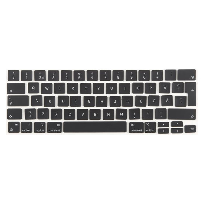 For MacBook A2251 A2289 A2238 A2338 UK Big Enter Version Keycaps, Sweden, Denmark, Italy, Arabic, German, Russian, Hungary, French, Norway, Spain, Portugal, English