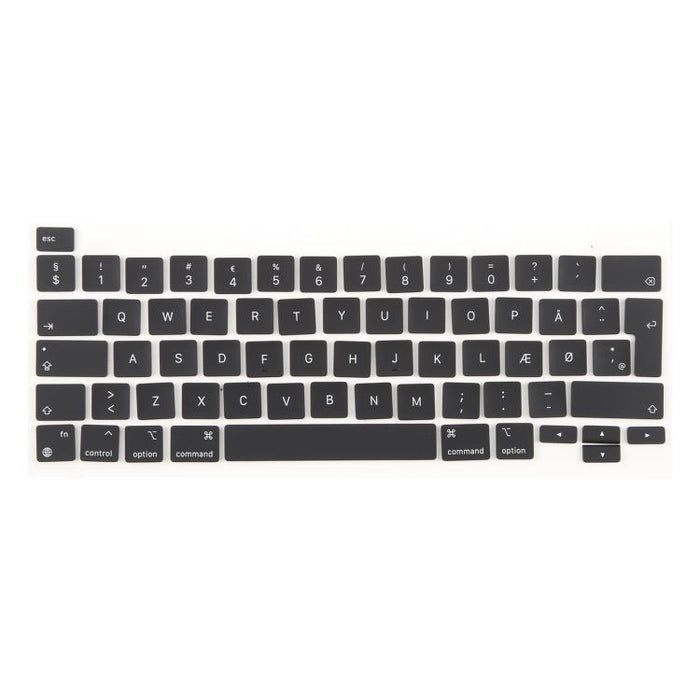 For MacBook A2251 A2289 A2238 A2338 UK Big Enter Version Keycaps, Sweden, Denmark, Italy, Arabic, German, Russian, Hungary, French, Norway, Spain, Portugal, English