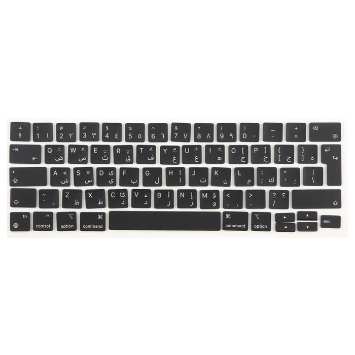 For MacBook A2251 A2289 A2238 A2338 UK Big Enter Version Keycaps, Sweden, Denmark, Italy, Arabic, German, Russian, Hungary, French, Norway, Spain, Portugal, English