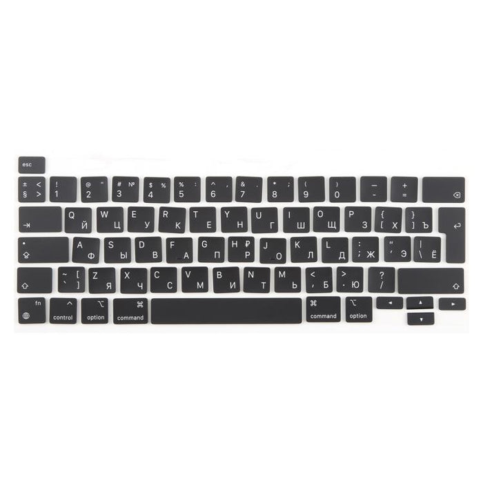 For MacBook A2251 A2289 A2238 A2338 UK Big Enter Version Keycaps, Sweden, Denmark, Italy, Arabic, German, Russian, Hungary, French, Norway, Spain, Portugal, English