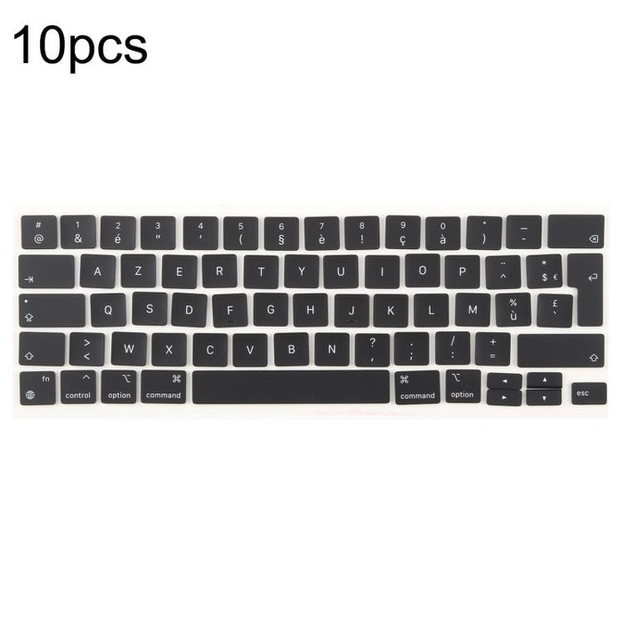 For MacBook A2251 A2289 A2238 A2338 10pcs UK Big Enter Version Keycaps, Sweden, Denmark, Italy, Arabic, German, Russian, Hungary, French, Norway, Spain, Portugal, English