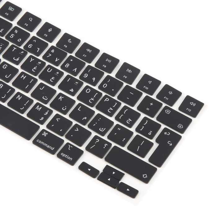 For MacBook A2681 A2941 A3113  A3114 10pcs UK Big Enter Version Keycaps, Arabic, French, Italy, German, Denmark, Sweden, Hungary, Spain, Norway, Russian, Portugal